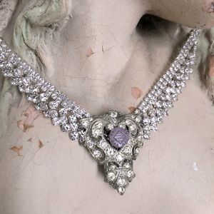 Rhinestone Assemblage Pendant